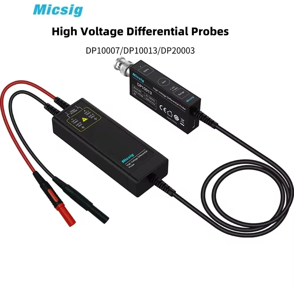 Micsig 1300V 100MHz High Volta - đánh giá và giá High Voltage Differential Probe 100Mhz 1300V